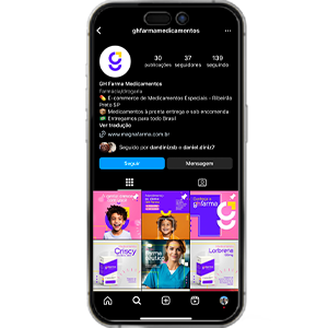 Rede Social Instagram GH Farma